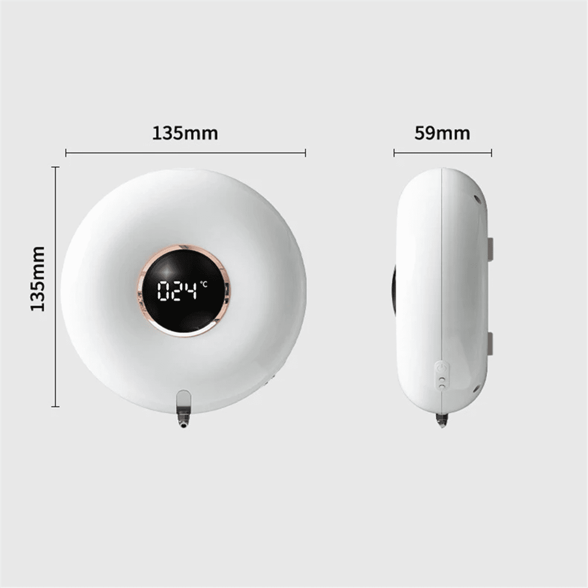 Automatic Soap Dispenser 300ML USB Chargeable Smart Foam Machine