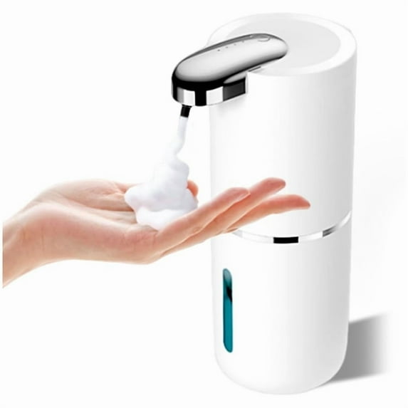 Automatic Soap Dispenser 380ML Touchless Liquid Soap Dispenser USB Rechargeable Foaming Soap Dispenser for Bathroom A