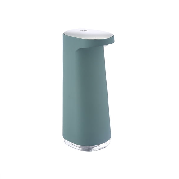 Automatic Soap Dispenser, 450ML Smart Touchless Foam Hand Wash Station with USB Charging, Adjustable Output Sensor Dispenser for Bathroom Countertops and Kitchen- Light Green -B