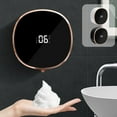 thumbnail image 1 of Automatic Soap Dispenser | Touchless Foaming Hand Soap Wall Mount | Rechargeable Battery | Full-Screen Display | 300ml Capacity | Adjustable Output | Waterproof IPX5 | Bathroom Kitchen Commercial, 1 of 9