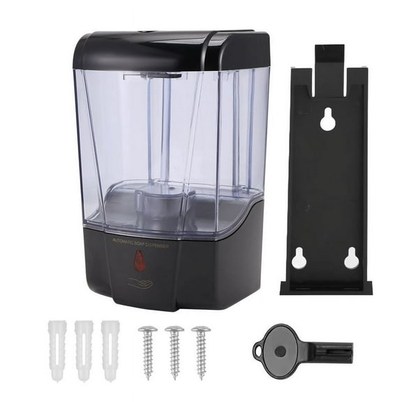 Automatic Soap Dispenser, Touchless Infrared Motion Sensor, 700Ml Wall Mount Hand Free for Bathroom Kitchen Hotel