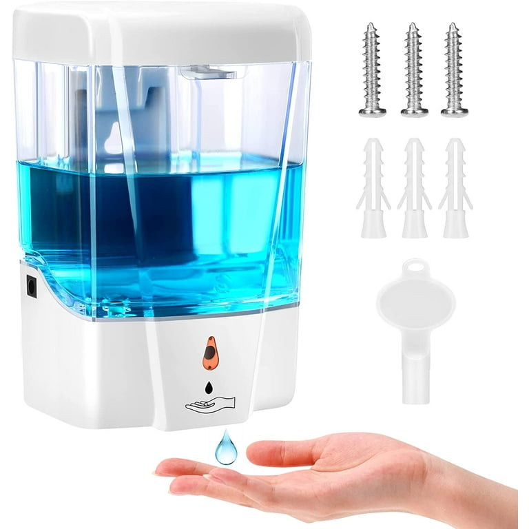 700ml Automatic Soap Dispenser IR Sensor Dispenser Touchless Hand Free Wall