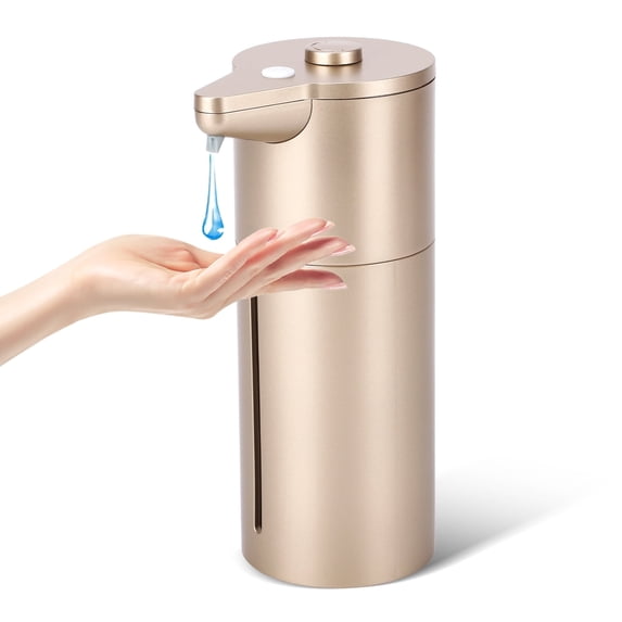 Automatic Soap Dispenser Touchless,Simple Physical Adjustment Hand Soap Dispenser,Low Battery Consumption Dish Soap Dispenser Kitchen Bathroom,Hands Free Auto Soap Dispenser