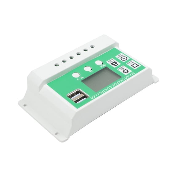Automatic Solar Charge Controller with Dual USB & LCD Display - 12V24V