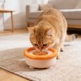 thumbnail image 1 of Automatic No Spill Floating Water Bowl for Cats and Dogs, 1.5L Large Capacity, Keeps Pet Beard and Chin Dry, Easy to Clean Plastic Dish for Small to Medium Pets, 1 of 6