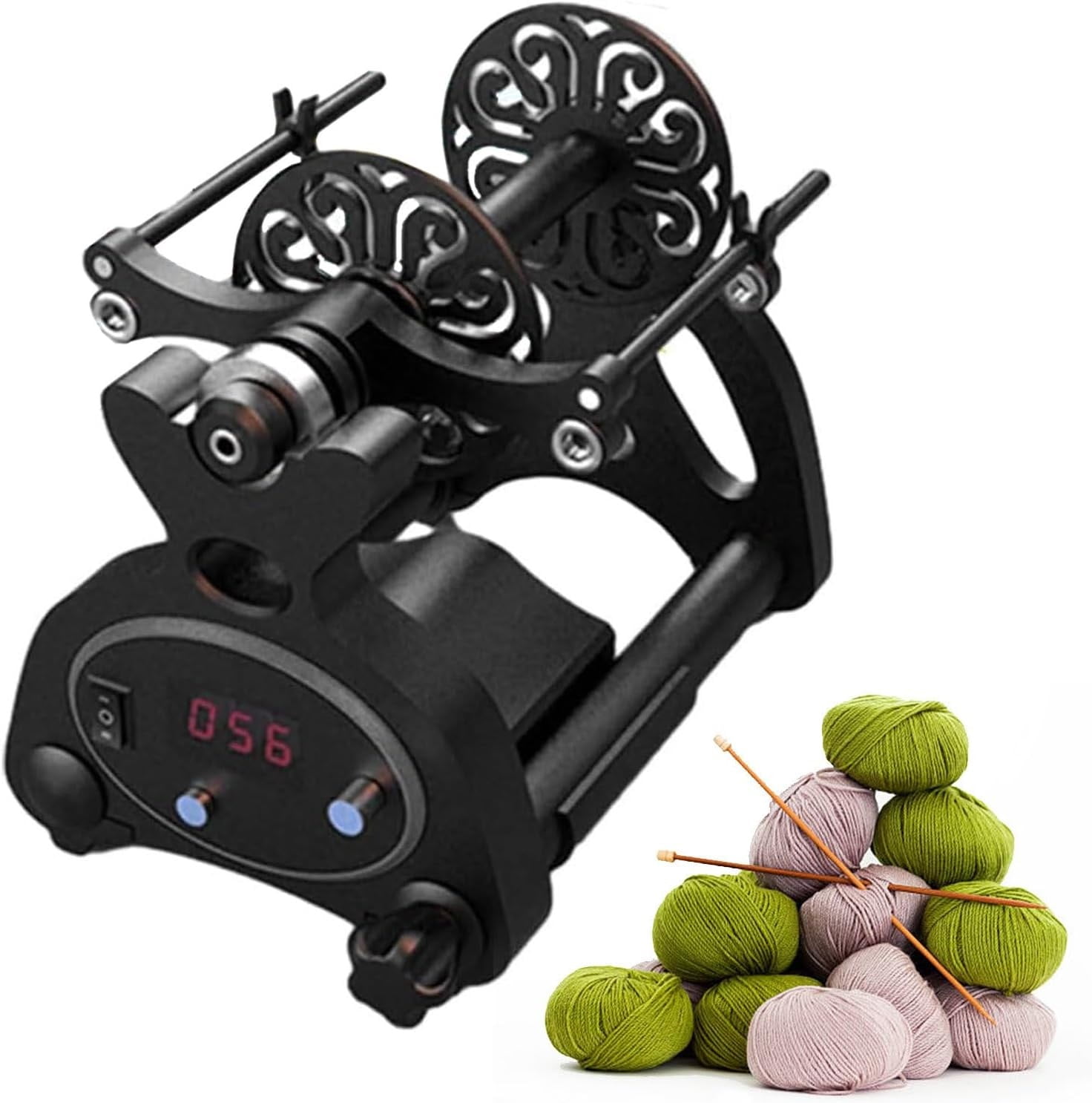 Automatic Spinning Wheel with Adjustable Speed/Forward & Reverse ...