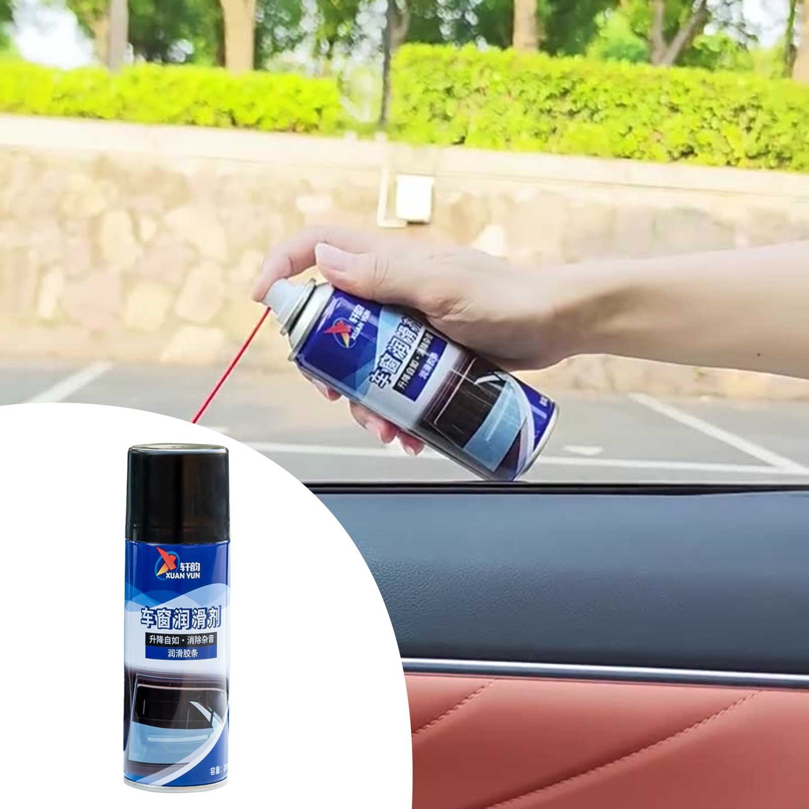 Automatic Spray Window Lubricant & Squeak Eliminator For Smooth Car
