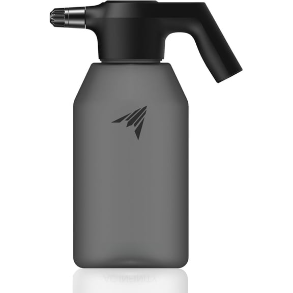 Automatic Sprayer, 2L Portable Bottle, with Adjustable Nozzle Spout for Fertilizing Gardening and Cleaning (Graphite)