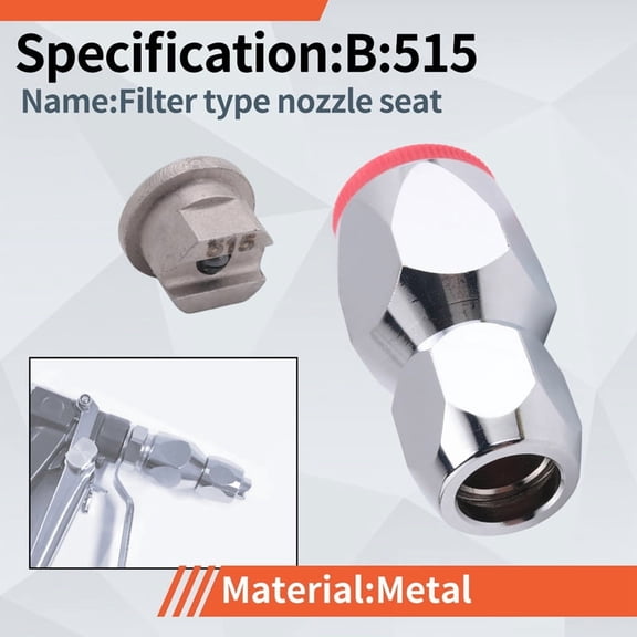 Automatic Sprayer Nozzle Filter Type Nozzle Seat Button Type Nozzle B