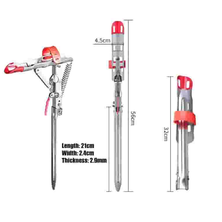 stand up fishing rod holder RH6650 Quick Switch one fishing storage solution 1Pair Fishing Rod Storage Rack,