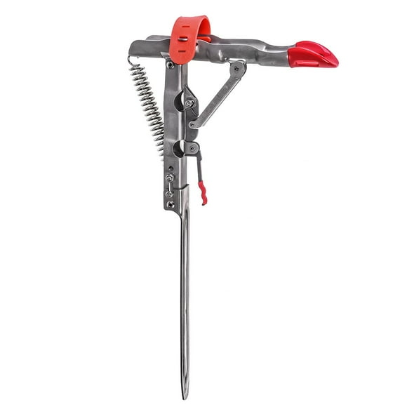 Automatic Spring Fishing Rod Holder Folding Mount Ground Stand