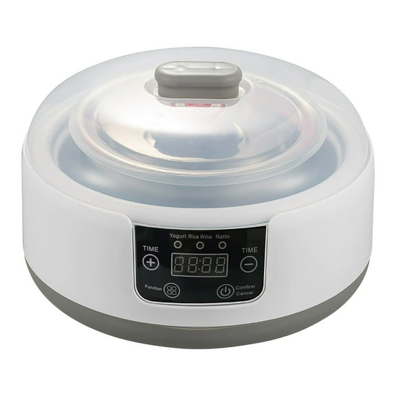 Automatic Stainless Steel Yogurt Maker, Multifunctional Home Use with Even Heating & Energy Saving Technology for Nutritious Homemade Yogurt, Natto, and Rice Wine