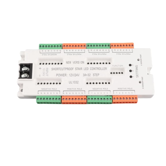 Automatic Stairway Light Controller, Motion Sensor LED System, 4 Speed Settings, Reliable Performance For Home <span Style="background:red"></span>