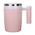 thumbnail image 1 of Automatic Stirring Coffee Cup Rechargeable Stainless Steel Self Stirring Mug with Lid Capacity 380ml for Effortless Beverage Preparation, 1 of 7