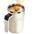 thumbnail image 1 of Automatic Stirring Coffee Cup with Temperature Display, 2026 New Magnetic Automatic Self-Stirring Coffee Mug, Rechargeable Coffee Stirring Mug Mixing Cup for Coffee, Milk, Cocoa, 1 of 6