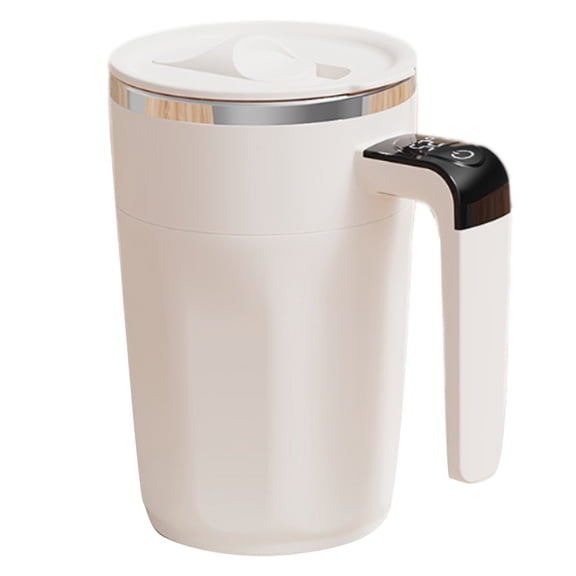 Automatic Stirring Mug Rechargeable Mixing Cup with LED Temperature Display for Coffee/Milk/Protein Powder