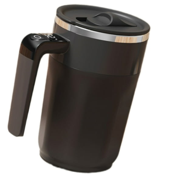 Automatic Stirring Mug Rechargeable Mixing Cup with LED Temperature Display for Coffee/Milk/Protein Powder