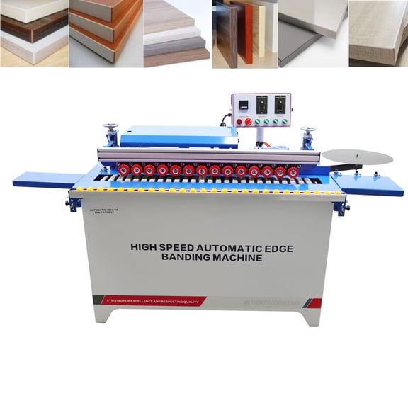 Automatic Straight Line Edge Banding Machine Woodworking Edge Banding Machine ouble-side Gluing