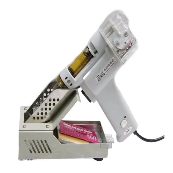Automatic Suction Tin Electric Absorb Gun PN-998 Electric Vacuum Double-Pump Solder Sucker Desoldering Gun 100W