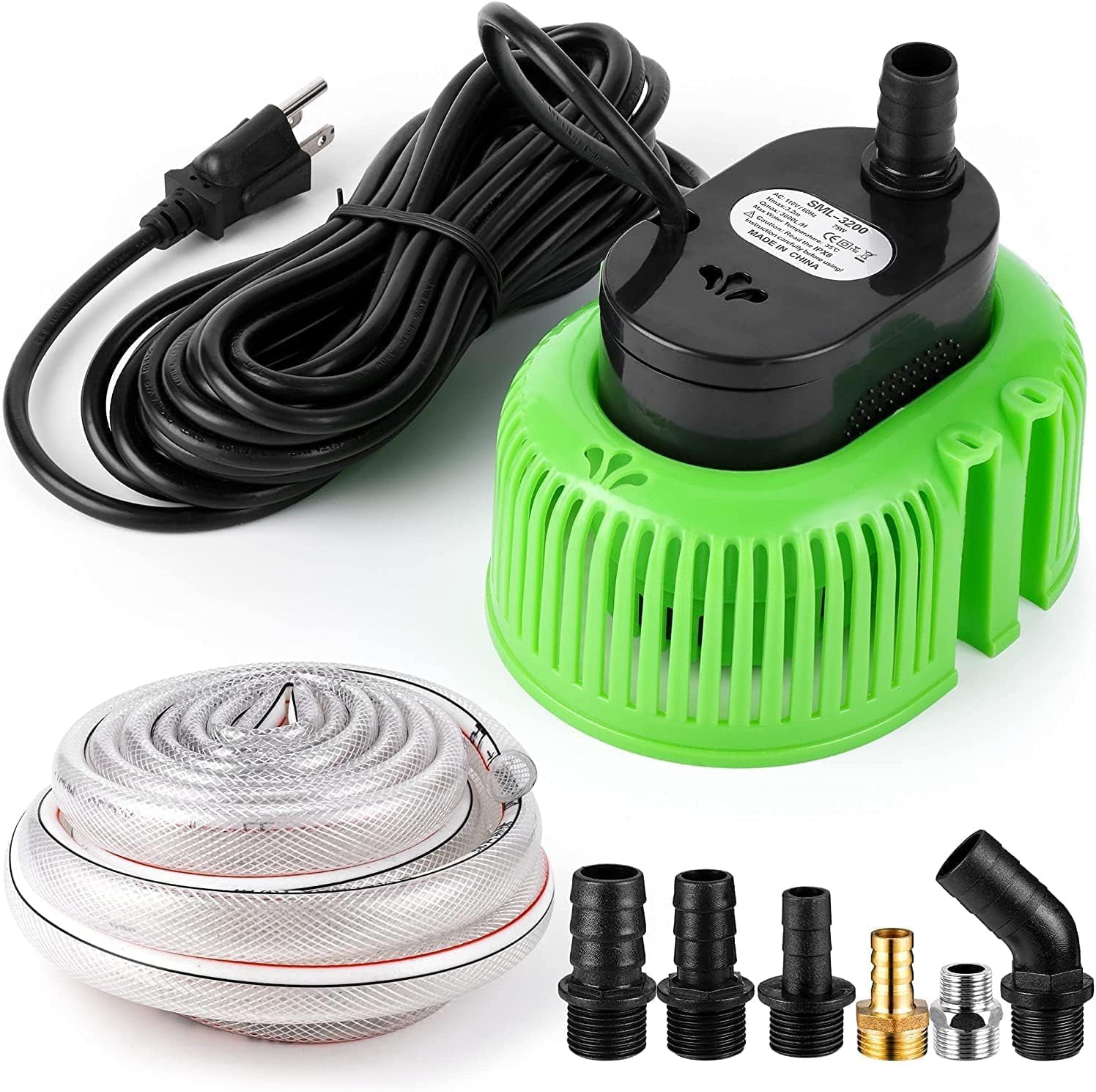 Automatic Swimming Pool Cover Pump for Pool Draining 110 Volts 14.1 Gallons Per Minute 850GPH