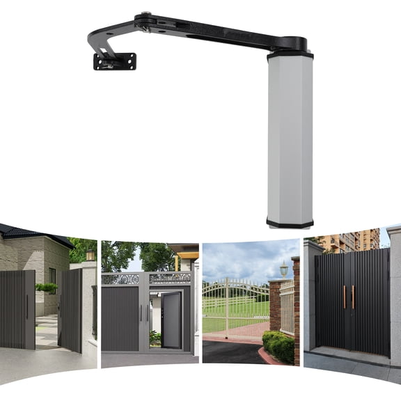 Automatic Swing Gate Opener, Electric Door Operator Closer, Electric Door Open Mechanism w/Remotes