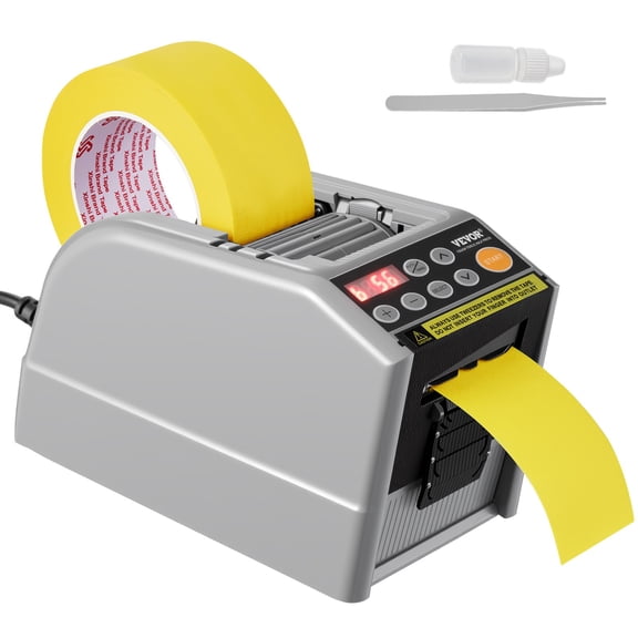 Automatic Tape Dispenser 110V Packaging Cutter Machine for 0.24-2.36" W