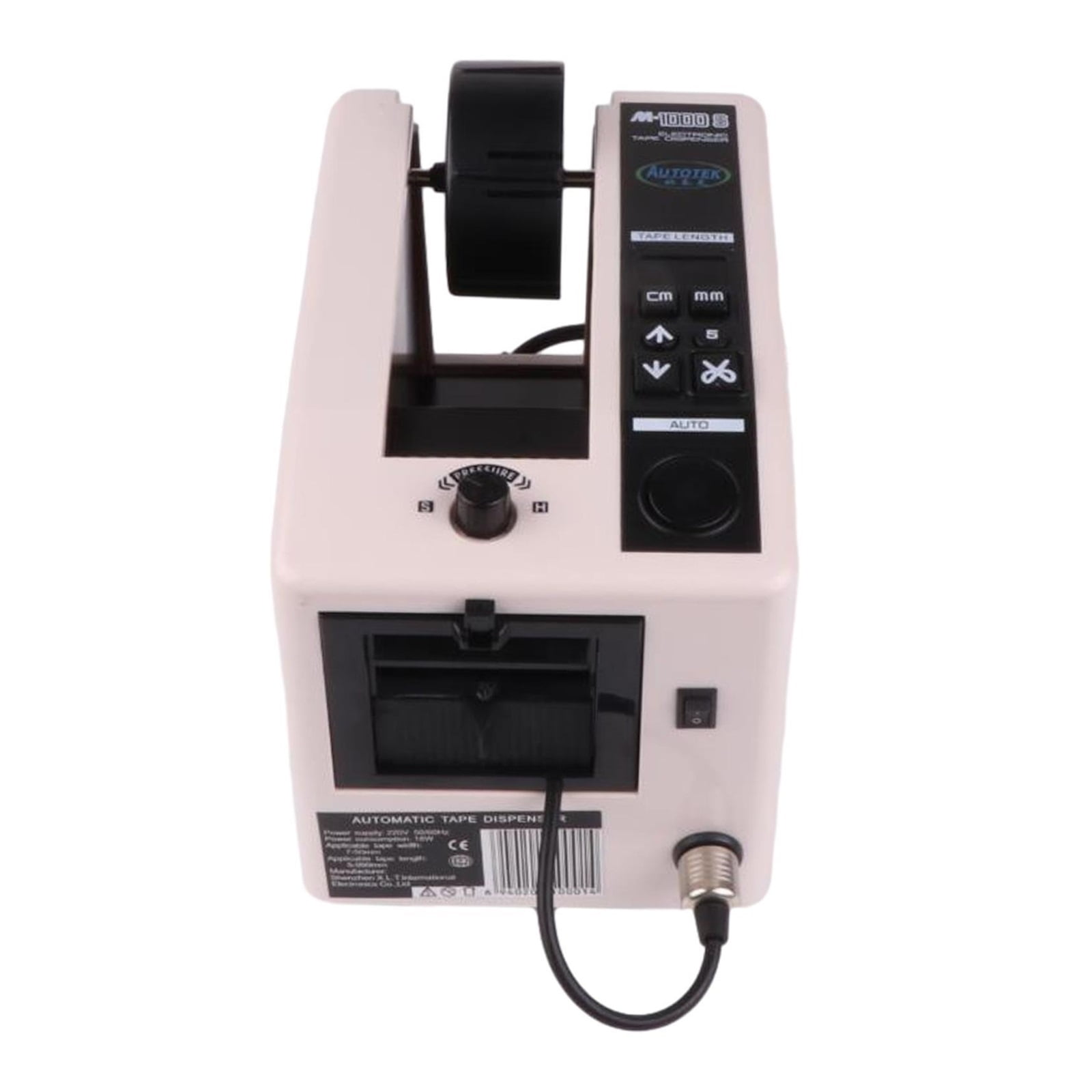 Automatic Tape Dispenser Electric Tape Cutting Machine for 8-50mm Width Masking Tape Transparent Tape Commercial or Personal Use