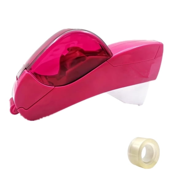 Automatic Tape Dispenser for Wrapping Gifts, Handheld Packaging Tape Dispenser Gun with Cutter-Purple