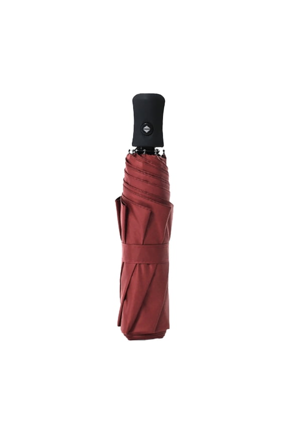 Automatic Three Fold Folding Business Umbrella for Men Windproof Rain Compact Portable Travel
