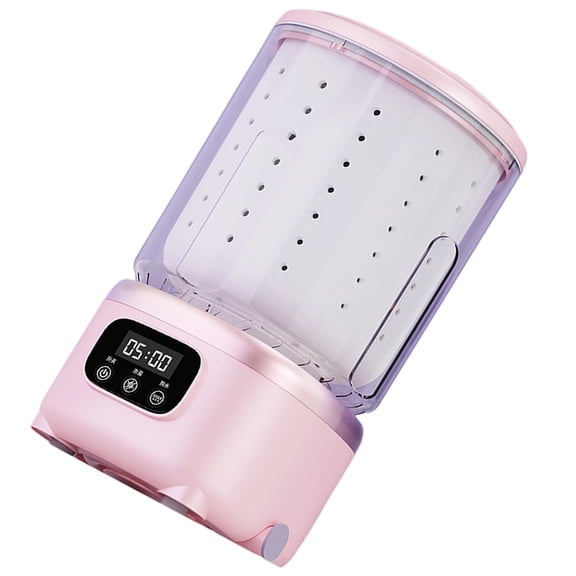 Automatic Tiny Washer And Dryer Combo 2L Capacity Compact For Small Spaces With Flexible Effluent Multiple Purpose Basket