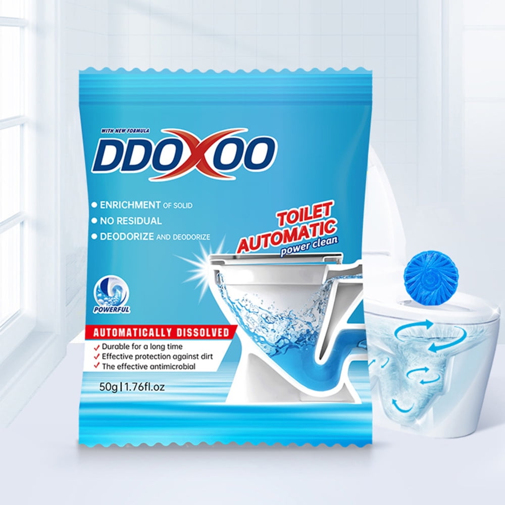 Automatic Toilet Bowl Cleaner Tablets Deodorizing Urine Yellow Dirt Cleaner for Shopping Malls