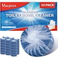 thumbnail image 1 of Automatic Toilet Bowl Cleaner Tablets, Drop-In Tank Cleaner for Bathroom, Prevent Stains & Deodorize, Long-Lasting Cleaning Tabs, Easy-Use Freshener for Bowl & Tank, 30 Pack, 1 of 4