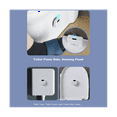 Automatic Toilet Flush Button+2 x Transmitter Toilet Flusher
