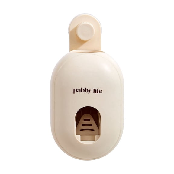 Automatic Toothpaste Dispenser No Drilling Required Wall Mounted A Must Have for Home Use White