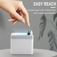 thumbnail image 1 of Automatic Toothpick Dispenser - Infrared Sensor, Touchless Electric Toothpick Holder with Flip-Top Lid, Quiet Sanitary Toothpick Storage for Home Restaurant Office, 1 of 7