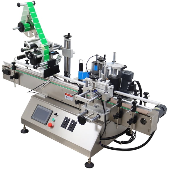 Automatic Top and Side Labelling Machine Desktop Conveying Table Flat Labeler