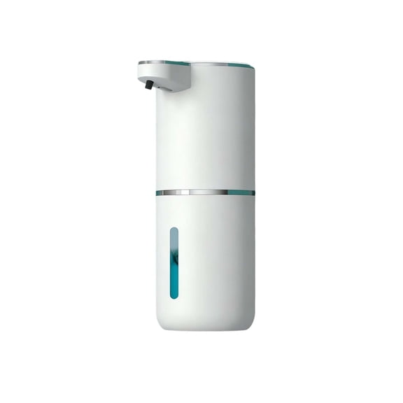 Automatic Touchless Foaming Soap Dispenser, Rechargeable Smart Sensor Hand Soap Dispenser, Wall Mountable/Desktop White Foam Soap Pump for Bathroom, Kitchen