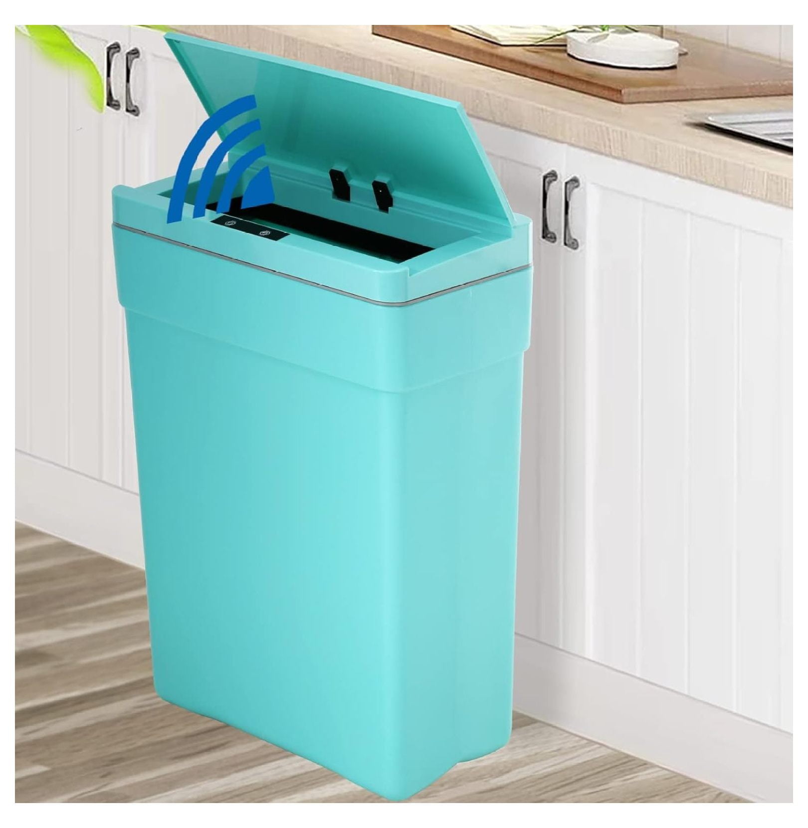 Automatic Touchless Infrared Sensor Trash Can, 13 Gallon HighCapacity