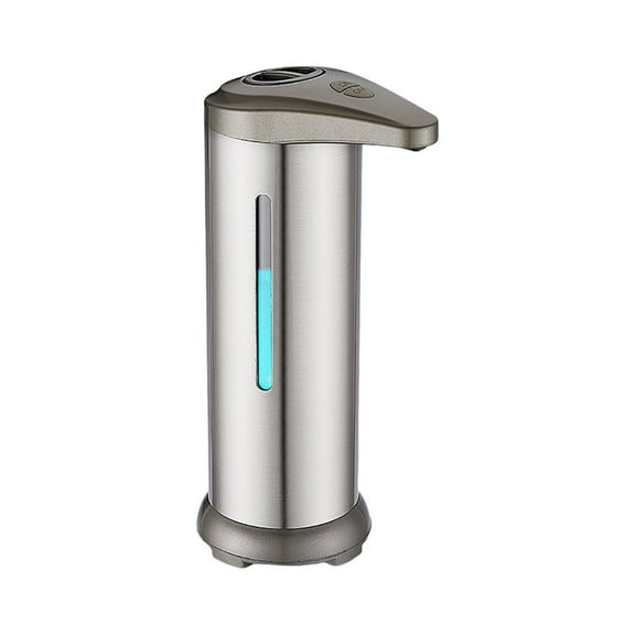 Automatic Touchless Smart Liquid Soap Dispenser Battery Operated Hands-Free Stainless Steel Kitchen