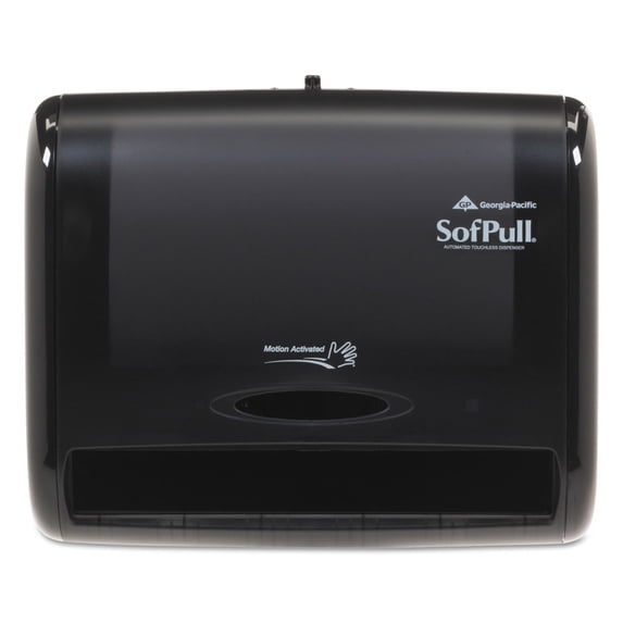 Automatic Towel Dispenser, 12 4/5 X 6 3/5 X 10 1/2, Translucent Smoke