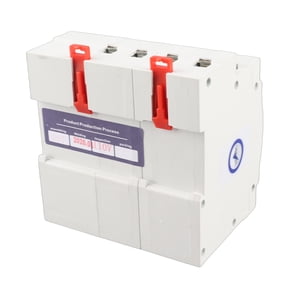 Automatic Transfer Switch 4P 63A Dual Power Changeover Switch Generator ATS Controller 110V (5.1 x 3.5 x 2.4 inches)