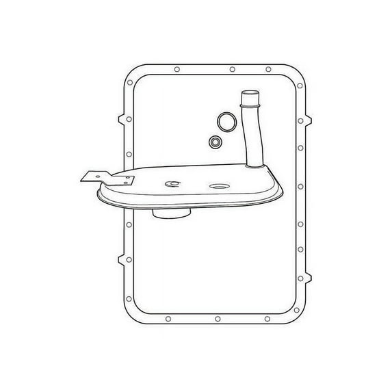 Automatic Transmission Filter Kit - Compatible with 1989 - 1993 Gillig School Bus 1990 1991 1992