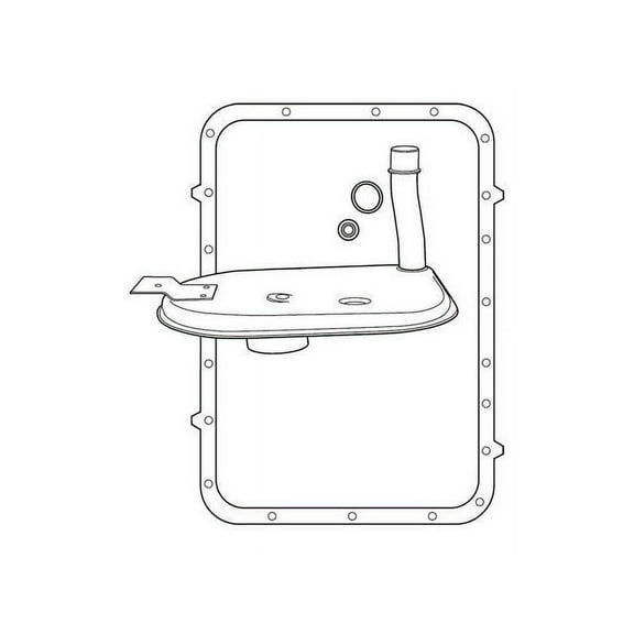 Automatic Transmission Filter Kit - Compatible with 2004 - 2008 Pierce Mfg. Inc. Custom 2005 2006 2007