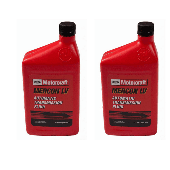 Automatic Transmission Fluid Genuine FORD MOTORCRAFT XT10QLVC MERCON LV Pack of 2