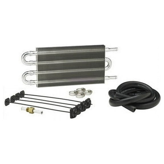 Automatic Transmission Oil Cooler - Compatible with 1988 - 1999 Chevy C1500 RWD 1989 1990 1991 1992 1993 1994 1995 1996 1997 1998