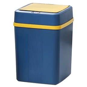 Automatic Trash Can, Touchless Trash Can with Automatic Flip Lid for Small Spaces, Rechargeable Battery, Trash Can for Bathroom Office Dorm, 12 x 8.5 x 7.9 in