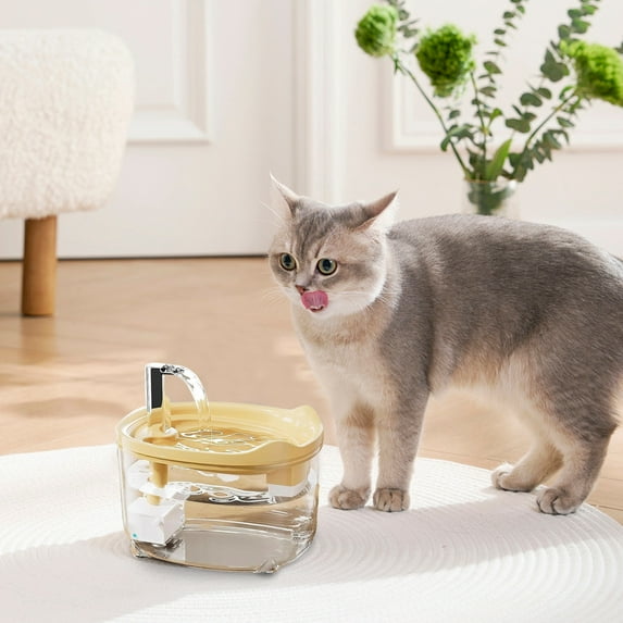 Automatic Triple Filter Pet Water Dispenser 2025 Model 5072OZ 15L Capacity Quiet With LED Indicator For Cats And Dogs