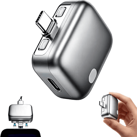 Automatic USB Charging Cut-Off Adapter with Physical Disconnect Full-Charge Auto-Stop, Overcharge Protector, Fast Charging Compatible, Compact for Home & Travel