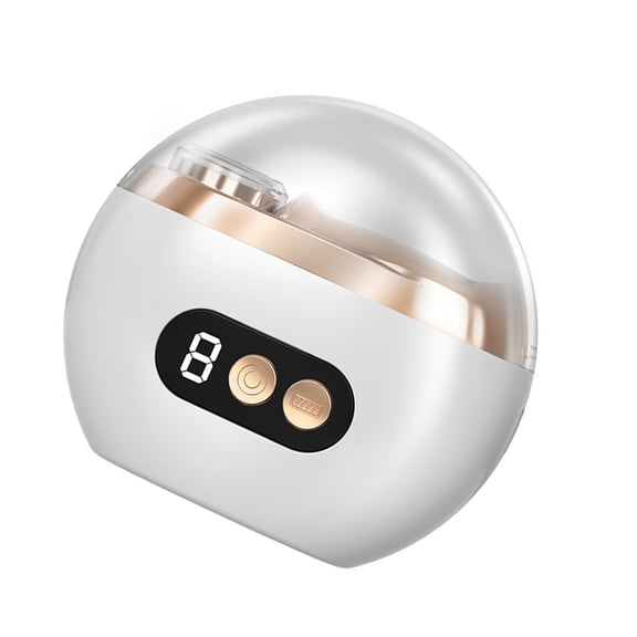 Automatic USB Powered Nails Trimmer 2 in 1 Automatic Trimmer and Buffer LED Light Portable Grooming Tool for Family Use