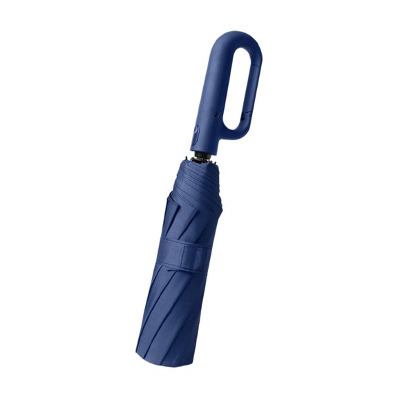 Automatic Umbrella Uv Protection Sun And Rain Dual Use Portable Outdoor Umbrella 1Pcs Navy Blue